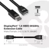 CLUB3D DisplayPort 1.4 HBR3 pikenduskaabel 8K60Hz M/F 2m/6.56jalga