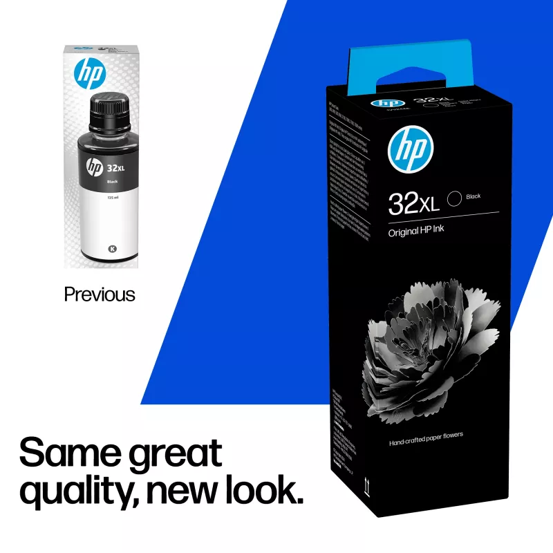 HP 32XL 135-ml must originaal tindipudel, Must, Malaisia, 15–35 °C, 15–35 °C, 20–80%, 1 tk