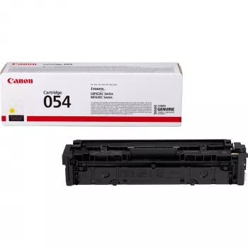 Canon 054 toonerikassett, kollane, 1200 lehekülge, Kollane, 1 tk
