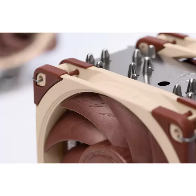 CPU jahuti Noctua NH-U12A 120 mm, kahe ventilaatoriga, vaskpõhi, alumiiniumradiaator, PWM, mitmele Intel/AMD pesale