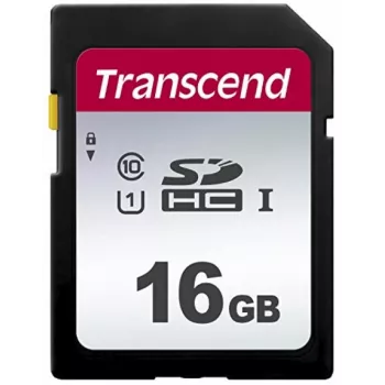 Välkmälu Transcend 16GB SDHC Class 10 TS16GSDC300S