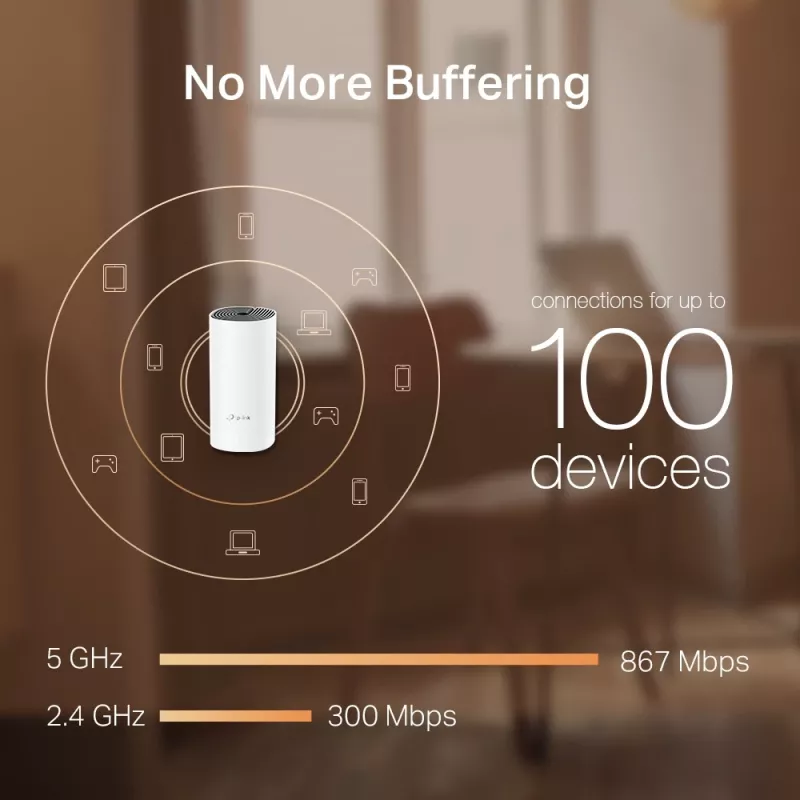 TP-Link AC1200 Deco kogu kodu Mesh Wi-Fi süsteem