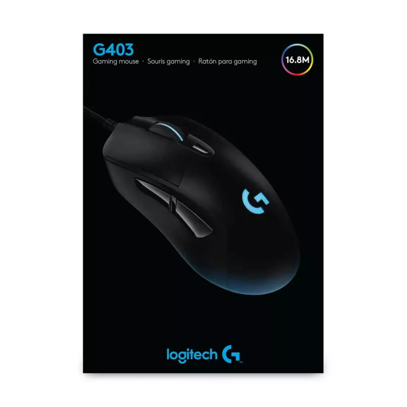 LOGITECH G403 Hero mänguhiir USB must EWR2