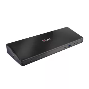 CLUB3D CSV-1562 on USB3.2 Gen1 Type-C universaalne kolmekordne 4K30Hz laadimisdokkimisjaam, mis on DisplayLink® sertifitseeritud. Universaalne laadimisdokk