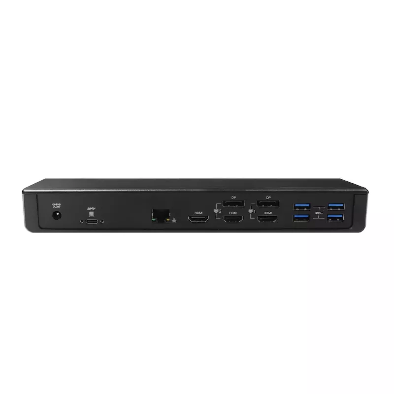 CLUB3D CSV-1562 on USB3.2 Gen1 Type-C universaalne kolmekordne 4K30Hz laadimisdokkimisjaam, mis on DisplayLink® sertifitseeritud. Universaalne laadimisdokk
