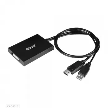 CLUB3D DisplayPort Dual Link DVI-D HDCP ON versiooniga aktiivne adapter M/F
