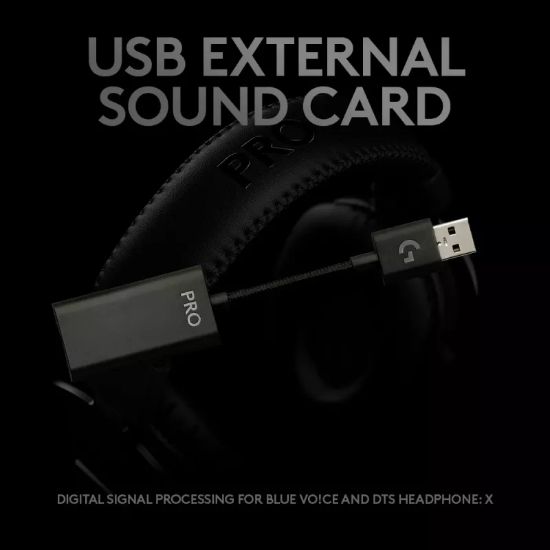 LOGITECH G Pro X mängupeakomplekt - 3,5 mm - must