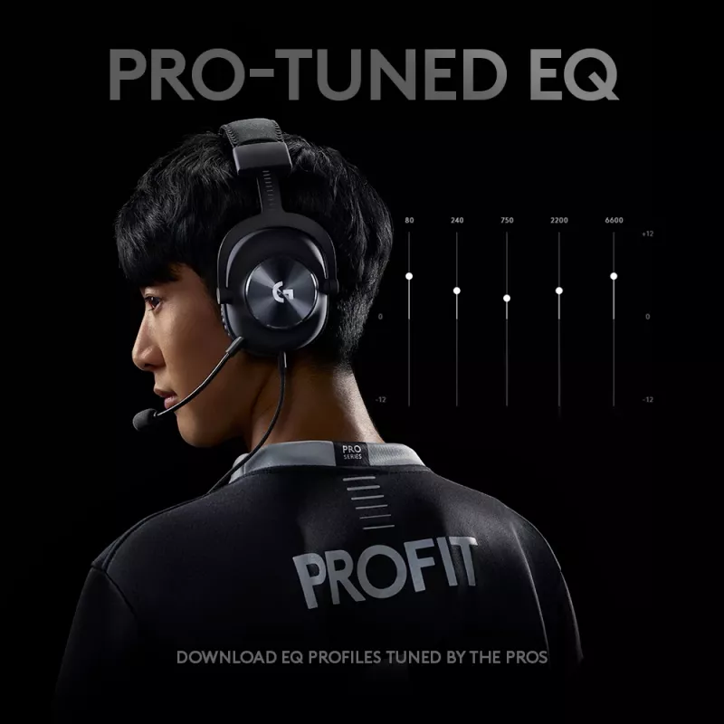 LOGITECH G Pro X mängupeakomplekt - 3,5 mm - must