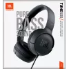JBL Tune 500 MUST, juhtmega, 20 - 20000 Hz, kõned/muusika, 148 g, peakomplekt, must