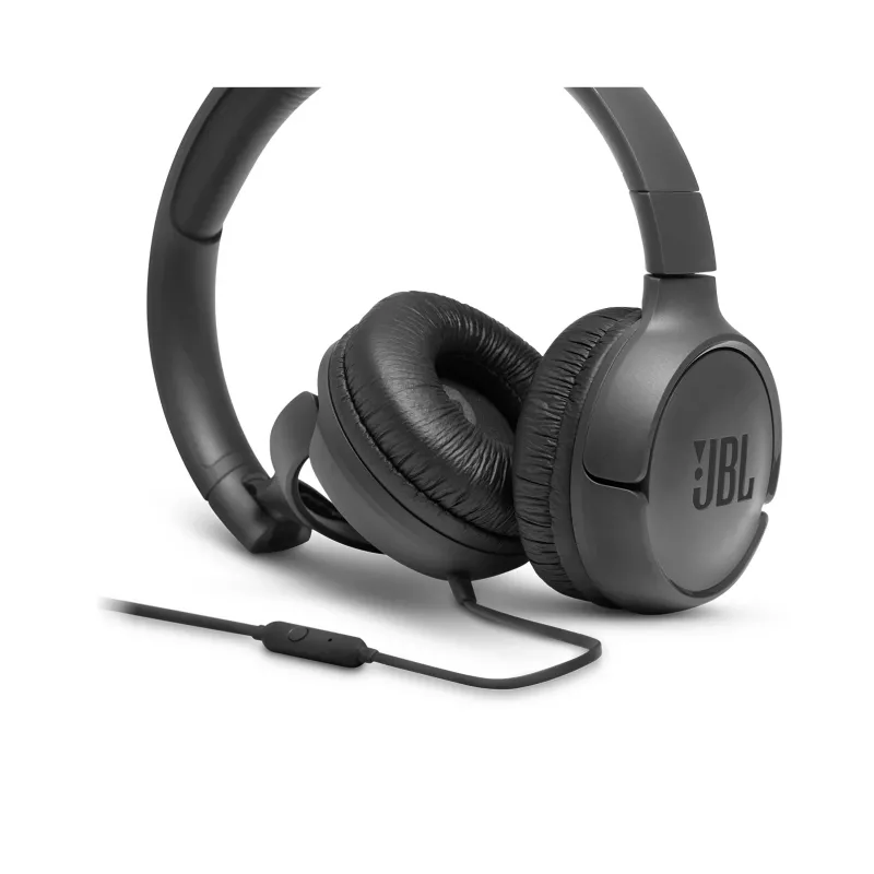 JBL Tune 500 MUST, juhtmega, 20 - 20000 Hz, kõned/muusika, 148 g, peakomplekt, must