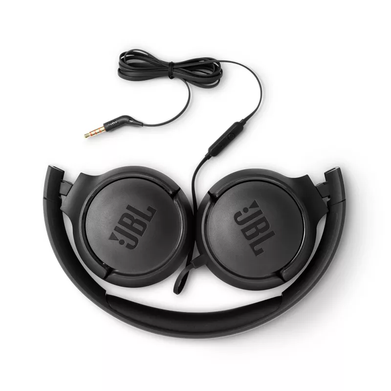 JBL Tune 500 MUST, juhtmega, 20 - 20000 Hz, kõned/muusika, 148 g, peakomplekt, must