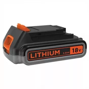 Aku Must & Decker BL2518 18 V Li-Ion 2,5 Ah, 1 tk, must