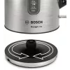 Bosch TWK4P440 elektriline veekeetja 1.7 L 2400 W Must, roostevaba teras