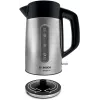 Bosch TWK4P440 elektriline veekeetja 1.7 L 2400 W Must, roostevaba teras
