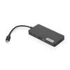 Lenovo GX90T77924 dokkimisjaam — USB-C jaotur HDMI 1.4-ga, 2×USB-A 3.2 Gen1, USB‑2.0, microSD-kaardilugeja, hall