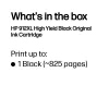 HP 912XL suure saagikusega must originaalprinterikassett
