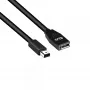 CLUB3D Mini DisplayPort to DisplayPort1.4 pikenduskaabel 8K60Hz DSC1.2 HBR3 HDR M/F 1m/3.28 jalga
