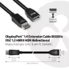CLUB3D DisplayPort 1.4 pikenduskaabel 8K60Hz DSC 1.2 HBR3 HDR kahesuunaline M/F 3m/9.84ft