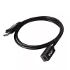 CLUB3D Mini DisplayPort 1.4 to DisplayPort pikenduskaabel 8K60Hz DSC 1.2 HBR3 HDR kahesuunaline F/M 1m/3.28ft
