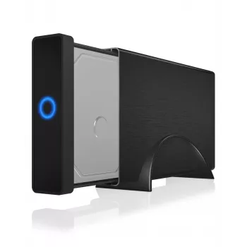 ICY BOX IB-377U3 HDD korpus Must 3.5 tolli