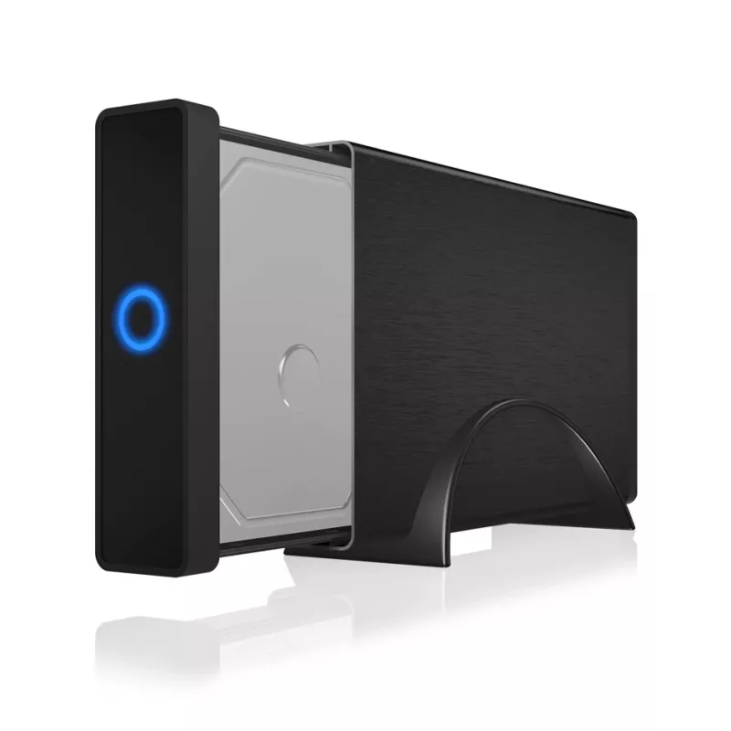 ICY BOX IB-377U3 HDD korpus Must 3.5 tolli
