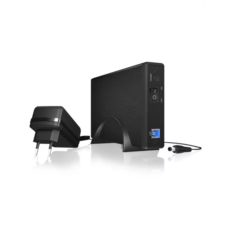 ICY BOX IB-377U3 HDD korpus Must 3.5 tolli