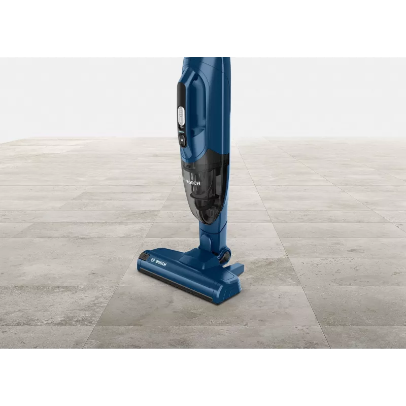 Bosch Serie 2 BBHF216 juhtmevaba tolmuimeja/elektriline hari 2-in-1 juhtmevaba tolmuimeja Aku Kuiv Kotita Sinine