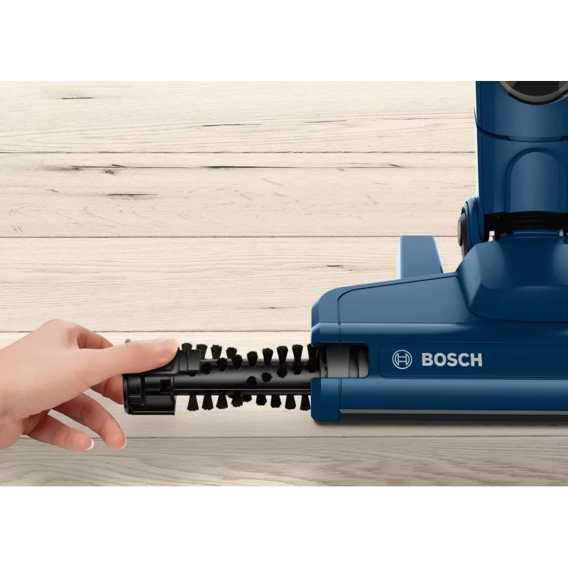 Bosch Serie 2 BBHF216 juhtmevaba tolmuimeja/elektriline hari 2-in-1 juhtmevaba tolmuimeja Aku Kuiv Kotita Sinine