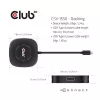 CLUB3D USB Type C 3.2 Gen 1 Multi Stream Transport (MST) Hub DisplayPort 1.4 kolme monitori jaoks
