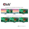 CLUB3D USB Type C 3.2 Gen 1 Multi Stream Transport (MST) Hub DisplayPort 1.4 kolme monitori jaoks