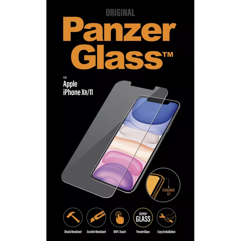 PanzerGlass ® ekraanikaitse iPhone 11 | XR | Standard Fit