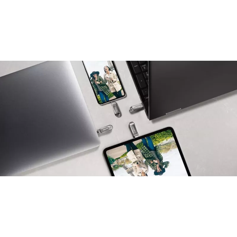 USB mälupulk SanDisk 1 TB USB Typee-A USB Type-C Ultra Dual Drive Luxe