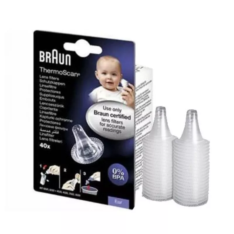 Braun LF40 ThermoScan ühekordsed läätsfiltrid