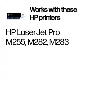 HP 207A tsüaan originaalne LaserJet toonerikassett, 1250 lehekülge, tsüaan, 1 tk