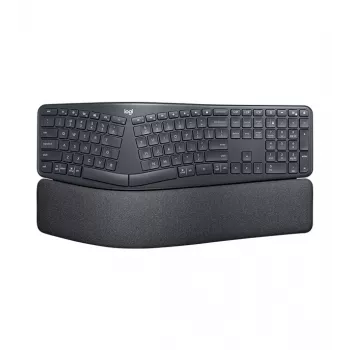 LOGITECH Ergo K860 - Juhtmeta poolitatud klaviatuur, grafiit, QWERTY Põhjamaade paigutus
