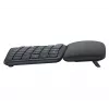 LOGITECH Ergo K860 - Juhtmeta poolitatud klaviatuur, grafiit, QWERTY Põhjamaade paigutus