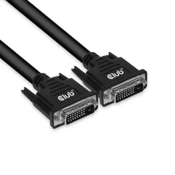 CLUB3D DVI-D Dual Link (24+1) kaabel kahepoolne M/M 10m/32.8ft 28AWG