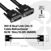 CLUB3D DVI-D Dual Link (24+1) kaabel kahepoolne M/M 10m/32.8ft 28AWG
