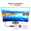 CLUB3D CAC-1331 videokaabli adapter 0,25 m HDMI DisplayPort must