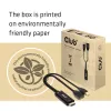CLUB3D CAC-1331 videokaabli adapter 0,25 m HDMI DisplayPort must