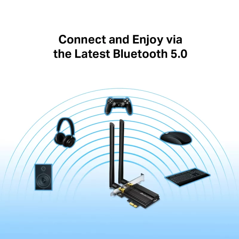 PCIe-adapter TP-Link AX3000 Wi-Fi 6 Bluetooth 5.0