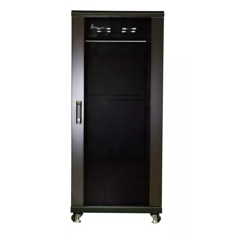 Seinale paigaldatav rack Extralink 37U 600X1000 must 1200 kg kandevõime