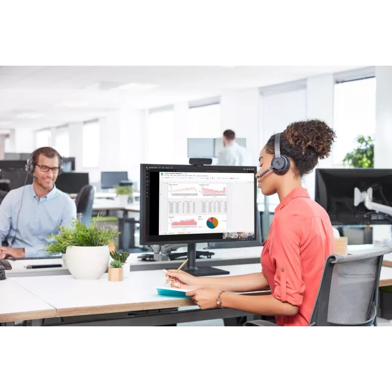 LOGITECH Zone Wireless - USB-C / USB-A - Peakomplekt - MSFT Teams Zone - Must