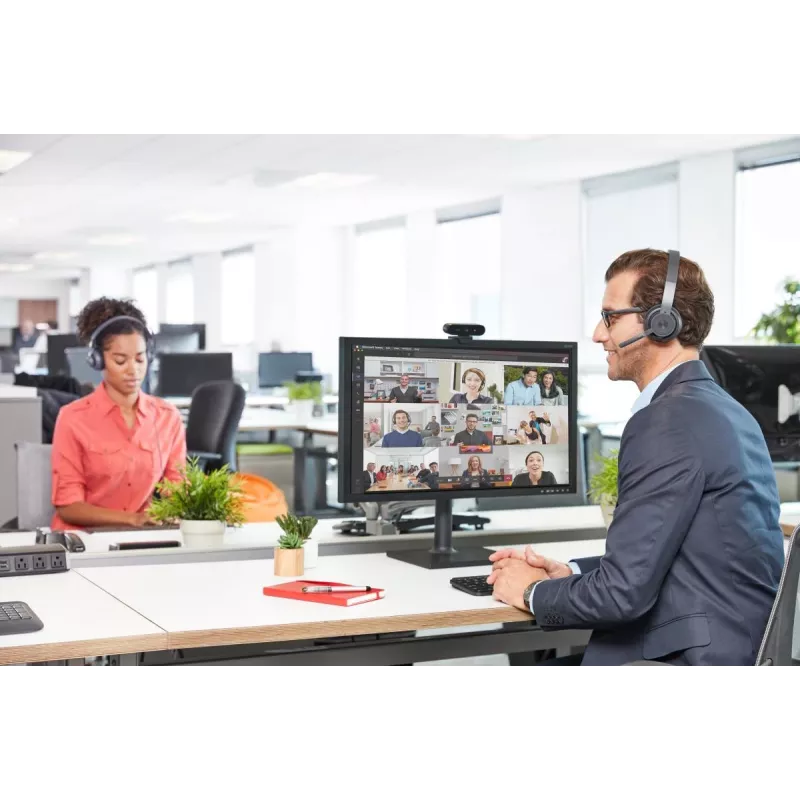 LOGITECH Zone Wireless - USB-C / USB-A - Peakomplekt - MSFT Teams Zone - Must