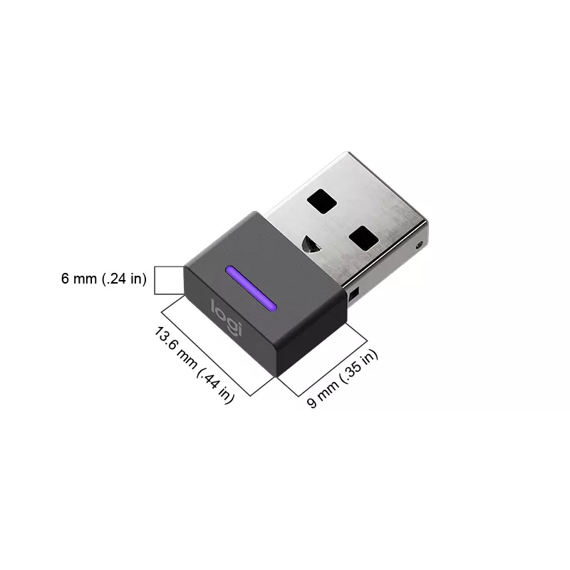 LOGITECH Zone Wireless - USB-C / USB-A - Peakomplekt - MSFT Teams Zone - Must