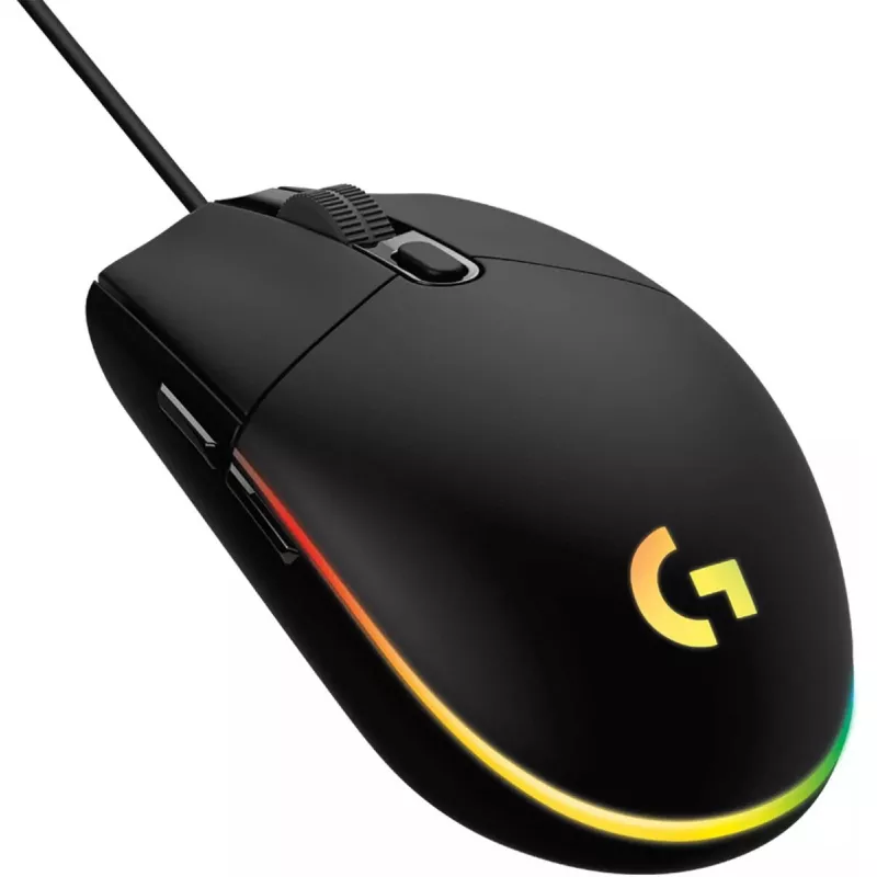 LOGITECH G203 Lightsync mängurihiir USB Must