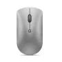 Optiline Bluetooth-hiir Lenovo 600 — 2400 DPI, Bluetooth 5.0 kahehostiga, 3 nuppu, kerimiskuul, raudhall
