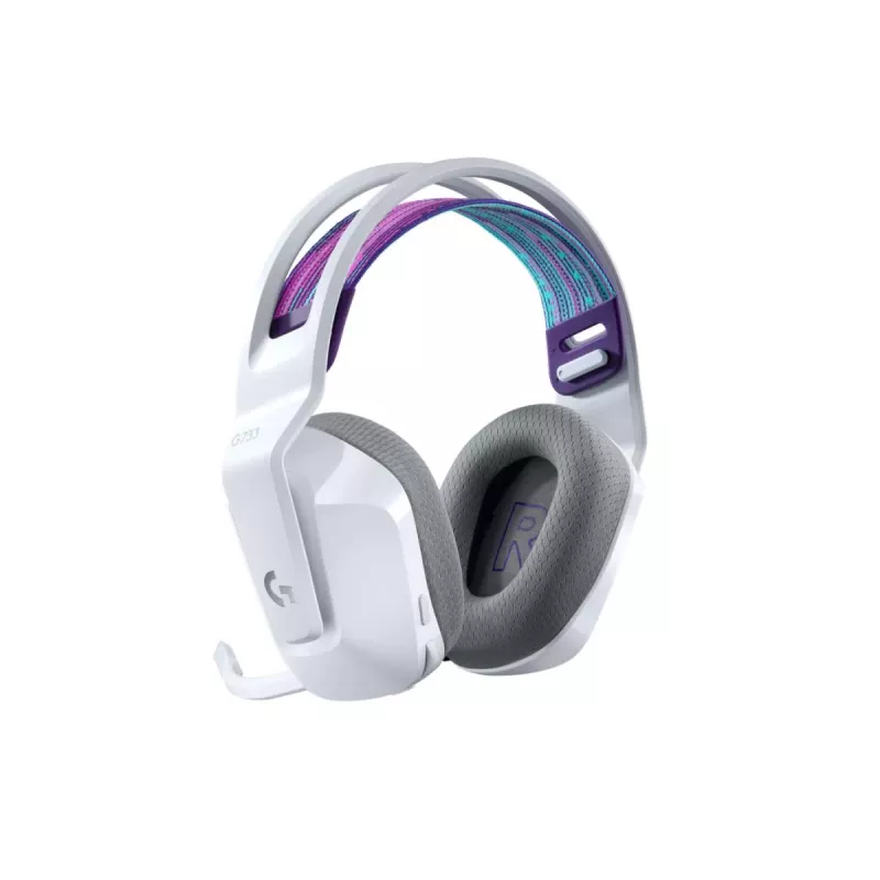 LOGITECH G733 Lightspeed juhtmevabad RGB mänguripeakomplekt Valge