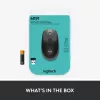 LOGITECH M190 täissuuruses juhtmevaba hiir Charcoal