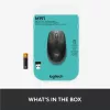 LOGITECH M190 täissuuruses juhtmevaba hiir – keskmine hall